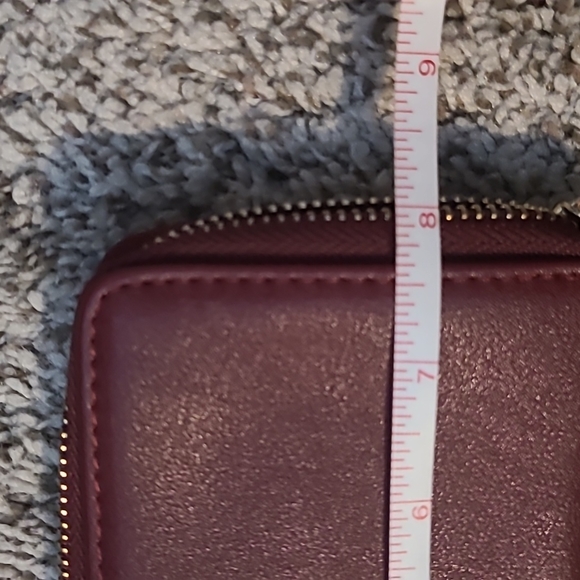 Burberry Burgundy and Beige Wallet - Picture 7 of 8